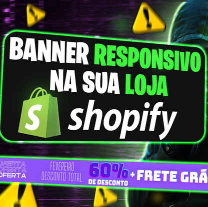 Banner Responsivo - Temas Shopify